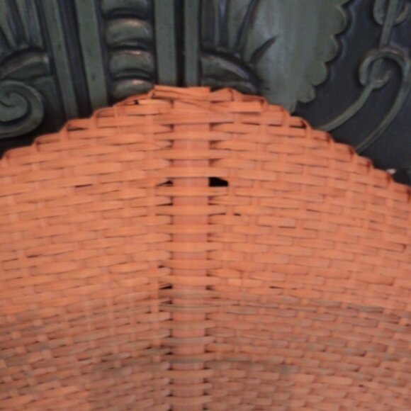 vintage wicker fan wall decor - Picture 3 of 3